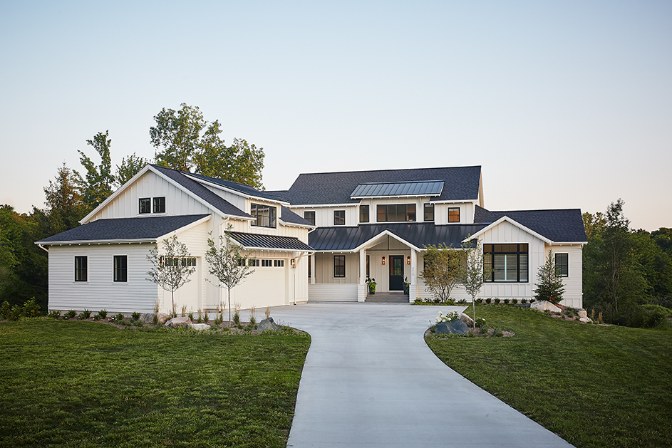 Shades of Gray Modern Farmhouse - 42 North Architects